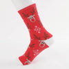 1 Pair Women socks Casual winter Christmas