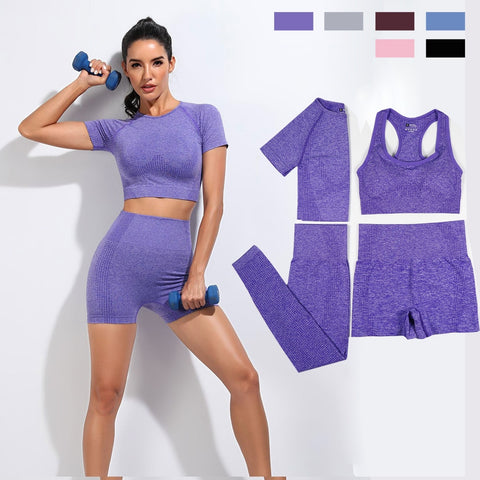 2 PIECE WORKOUT SET HIGH WAISTED SHORTS OUTFITS