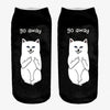 cat Art funny socks