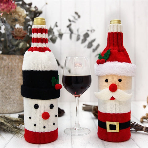 Christmas Wine Cover